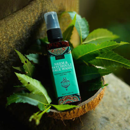 Neem & Patchouli Face Wash-Protects and hydrates your skin 90 ml