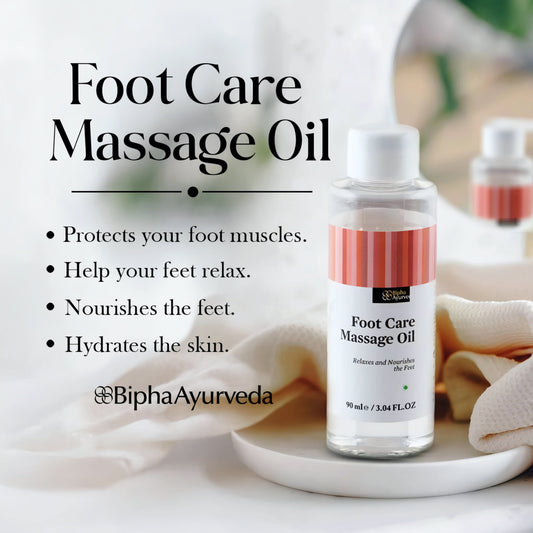 Foot Care Massage Oil-Relaxes and Nourishes the feet (90 ml)