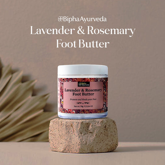 Lavender and Rosemary Foot Butter - Relaxes the feet and keeps them soft and supple