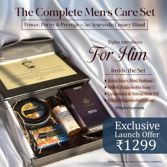 "For Him" – Luxurious 4-Product Grooming & Wellness Gift Set For Men