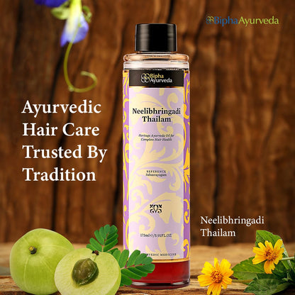 Neelibringhadi Thailam- Ayurveda hair oil for long and lustrous hair 175 ml