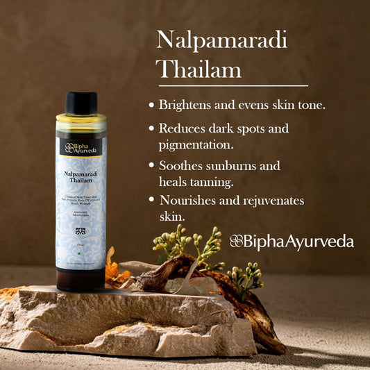 Nalpamaradi Thailam - Heritage Ayurveda Oil for Skin Toning - 175 ml