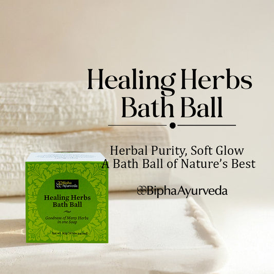 Healing Herbs Bath Ball - Goodness of Many Herbs in one Soap