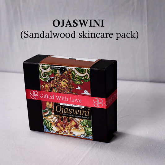 Ojaswini - sandalwood skin longevity essentials