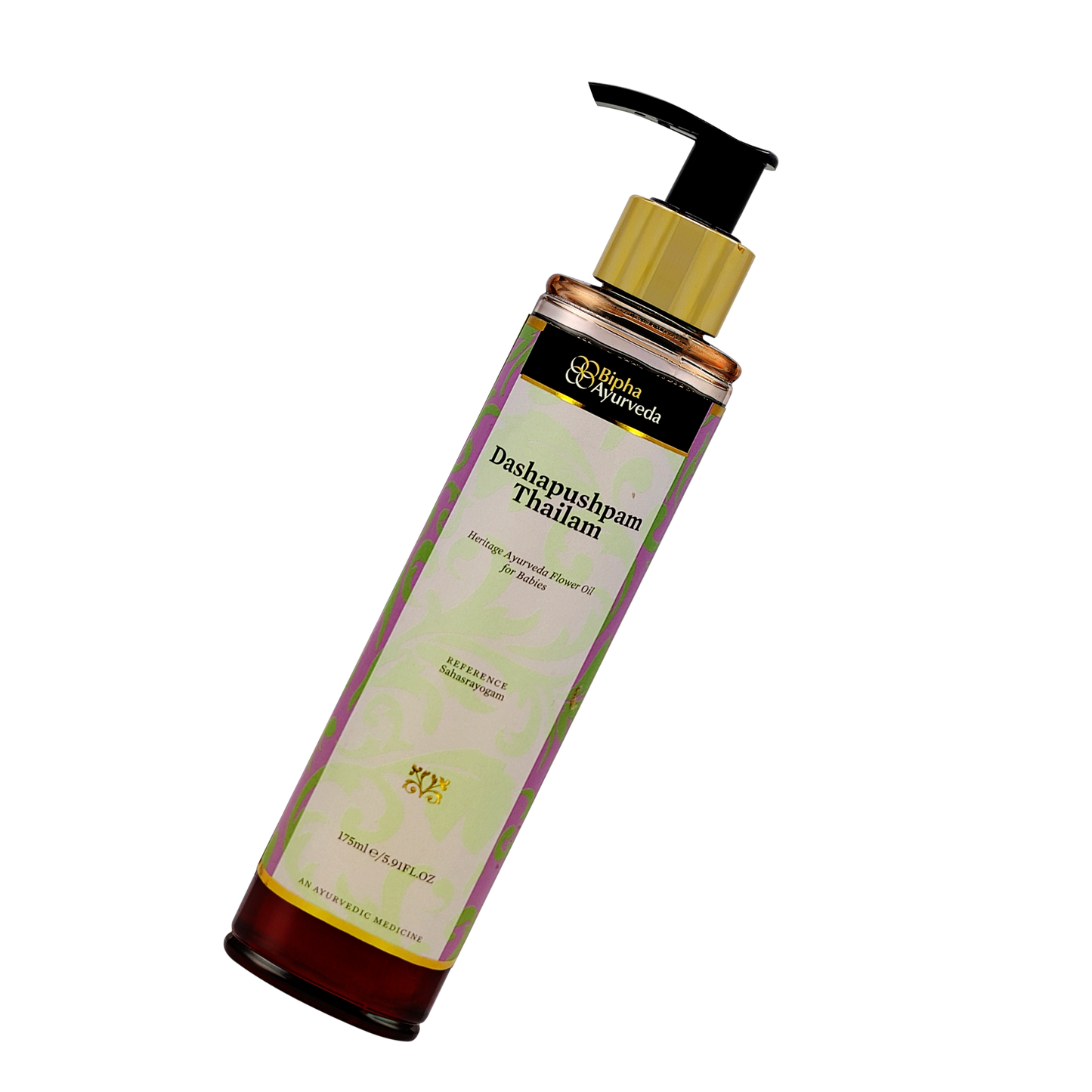 Dhurdhurapathradi Ayurveda oil - Traditional ayurveda recipe for dandruff control and healthy scalp . 100 % Natural formulation- 175ml