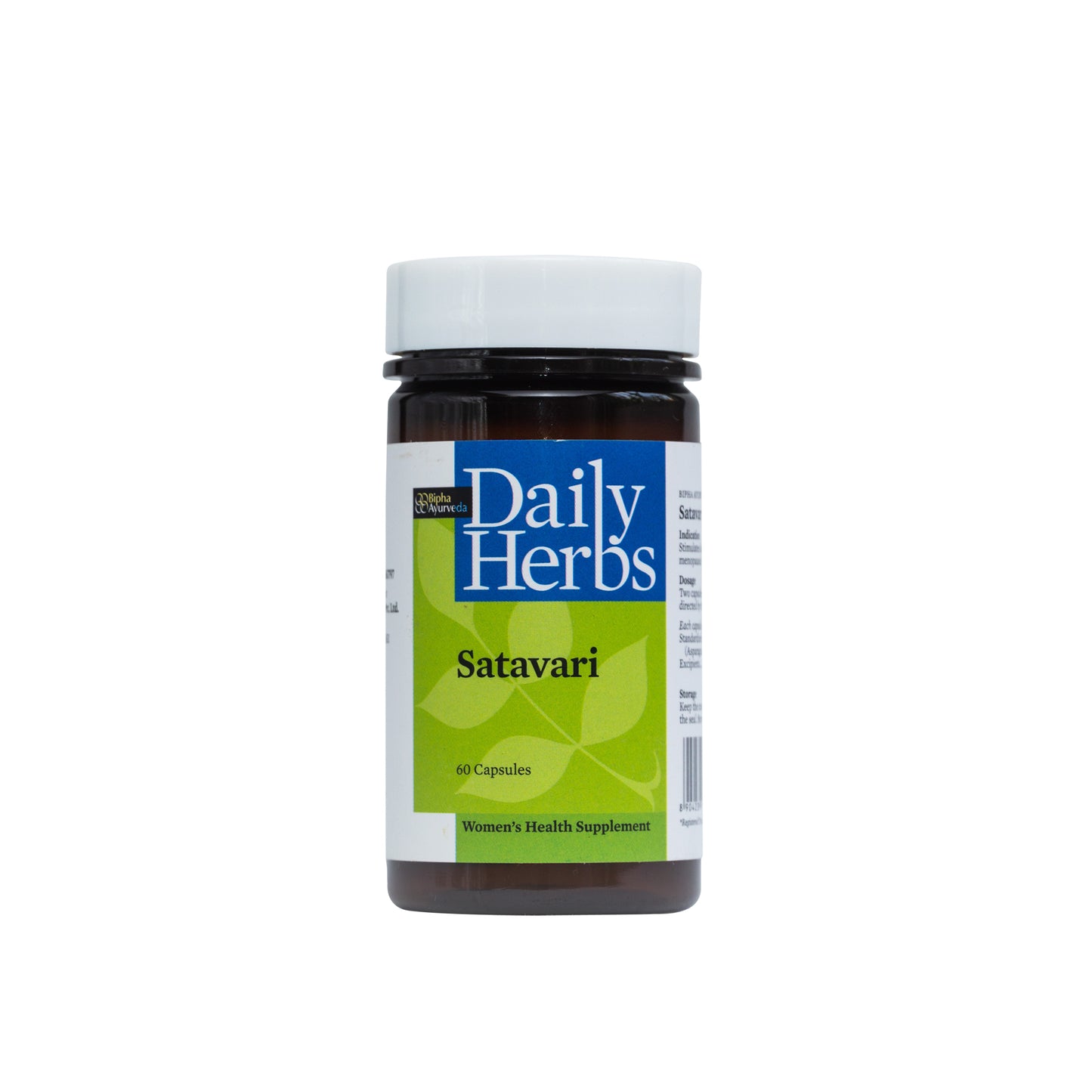 Satavari-Pure Satavari (Asparagus Racemosus) Extract 60 Veg Capsule Women’s Health & Reproductive health supplement, Galactagogue &  Menopause support