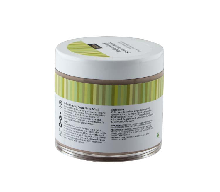 Indian Aloe & Neem Face Mask - Skin Care Product