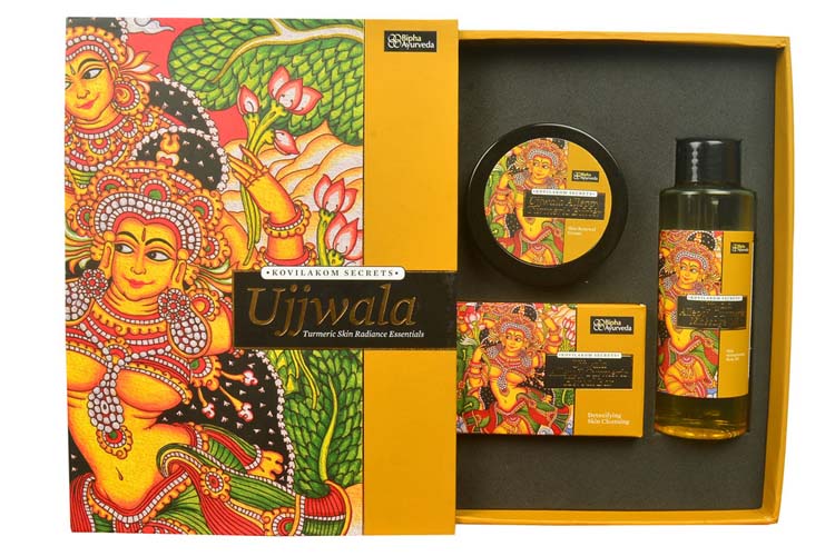 Kovilakom Ujjwala - Turmeric Skin Radiance Essentials