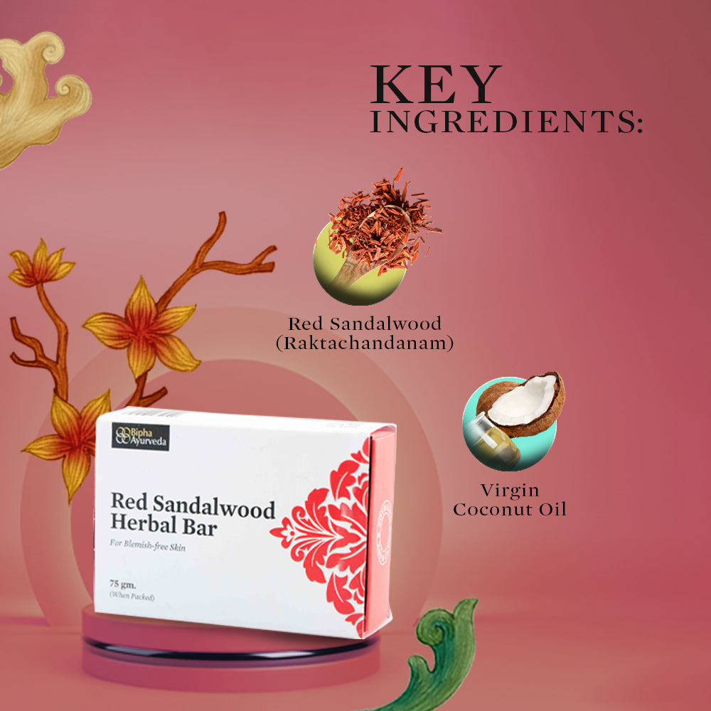 Red Sandalwood Herbal Bar