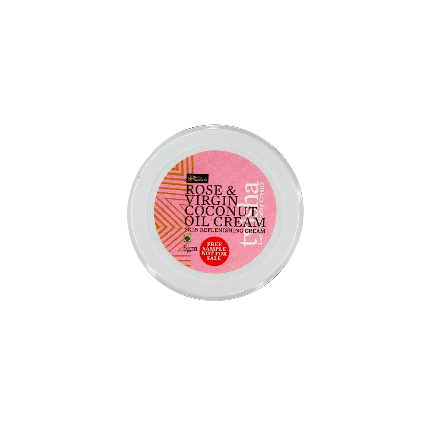 Tvisha - Rose & Virgin Coconut Oil Cream Sample 10 gm