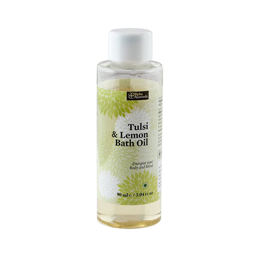 Tulsi And Lemon Bath Oil - Energise your Body and Mind